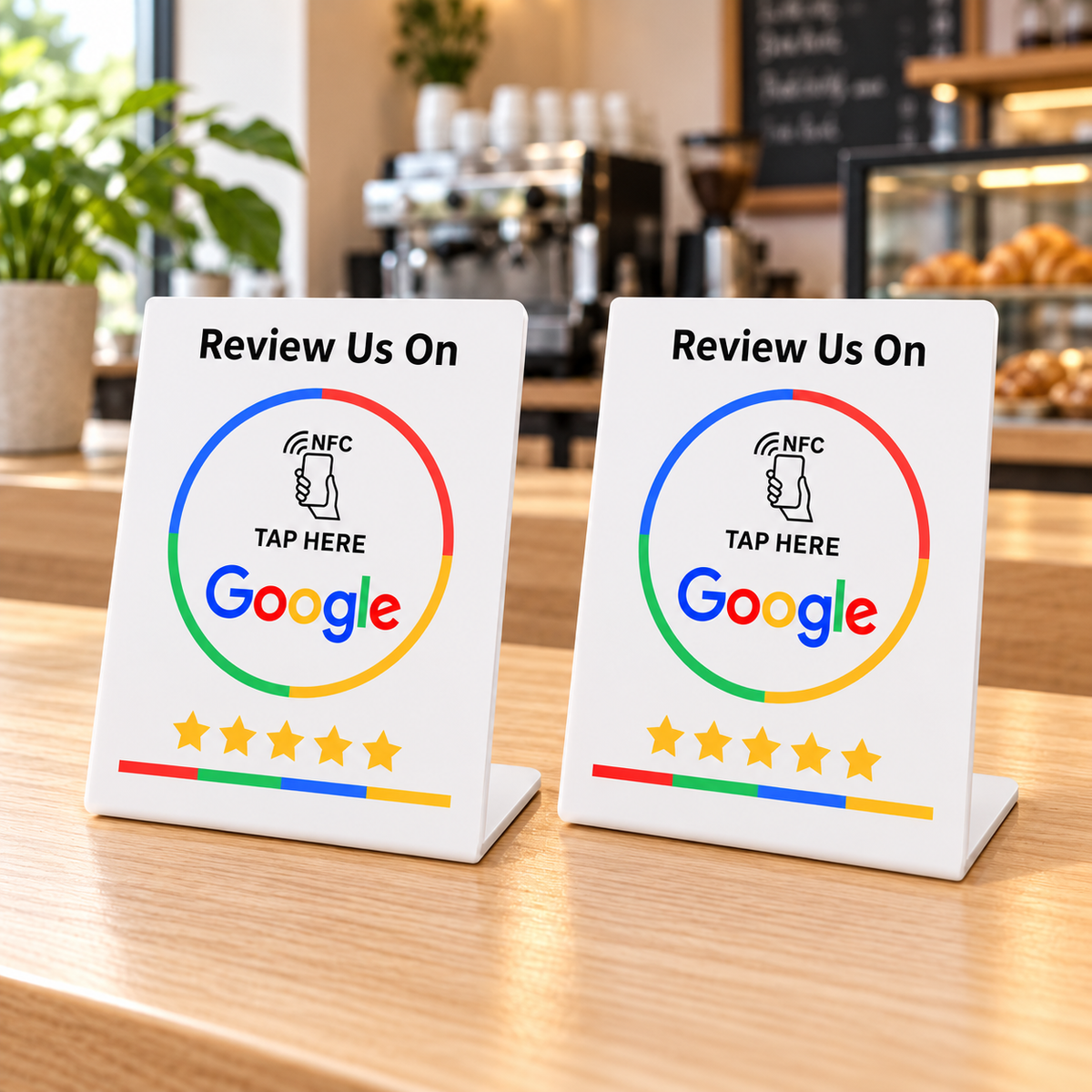 TAPQUI Duo | 2 stand NFC per Google