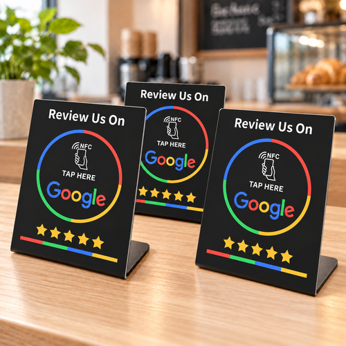 TAPQUI Trio | 3 stand NFC per Google